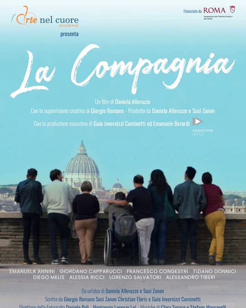 Poster for the docufilm La Compagnia